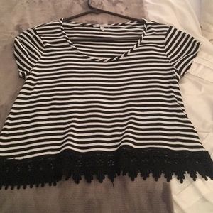 Charlotte Russe striped shirt